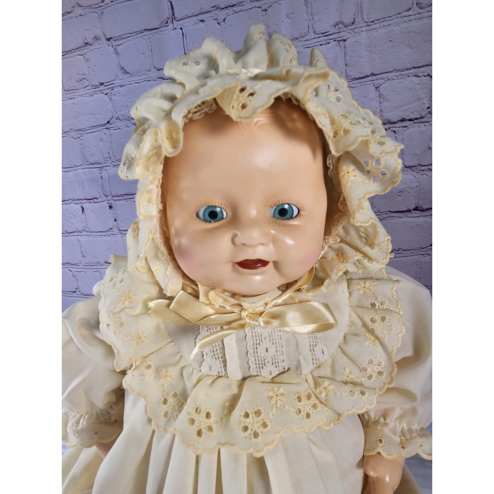 VINTAGE 1985 ANNIVERSARY HORSMAN DOLL 18" Eyes Close Excellent Condition - Picture 2 of 10